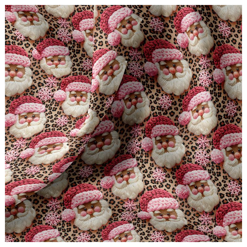 Printed Cotton PERELEO Beige / Pink